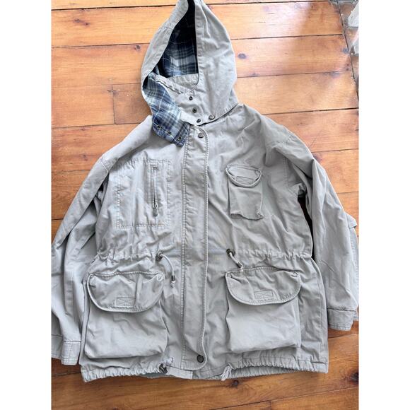 1990s Vintage Express Provencal Classic Zip Men’s Coat Size Large - Picture 7 of 14